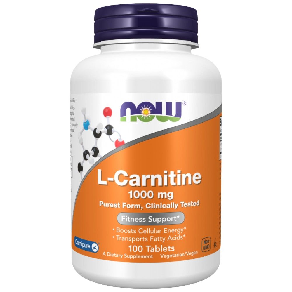 L-Carnitine 1000 mg | Carnipure® - 100 Таблетки