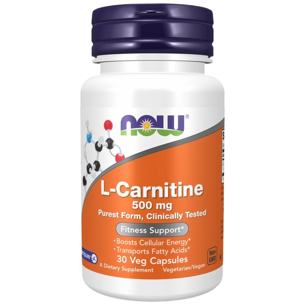 L-Carnitine 500 mg | Carnipure® - 30 капсули