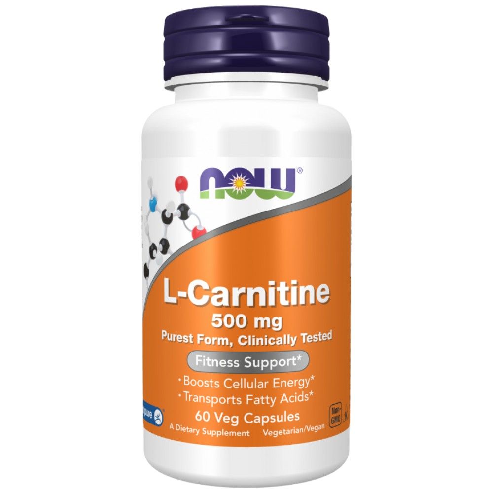 L-Carnitine 500 mg | Carnipure® - 60 капсули