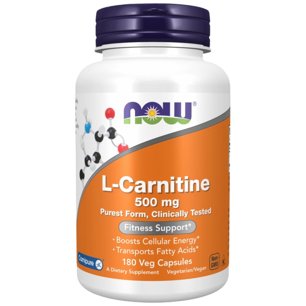 L-Carnitine 500 mg | Carnipure® - 180 капсули