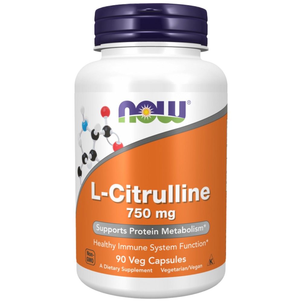 L-Citrulline 750 mg - 90 капсули