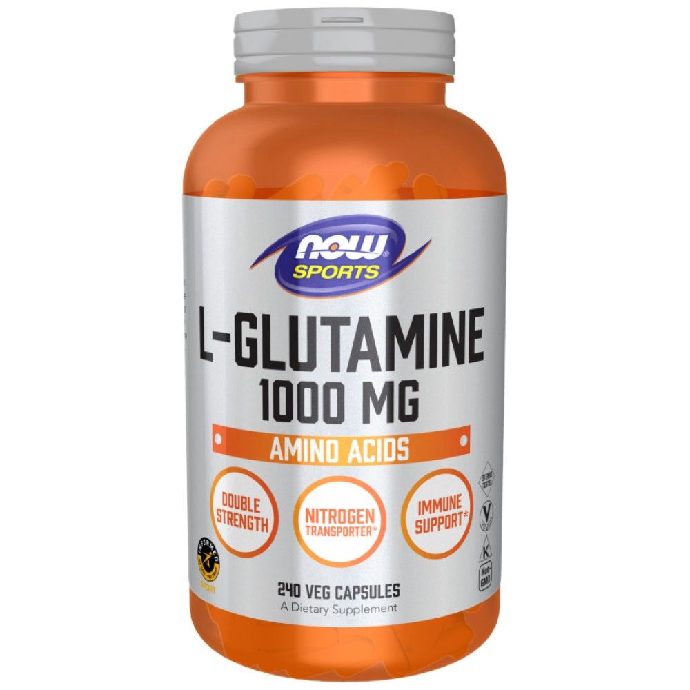 L-Glutamine 1000 mg - 240 капсули