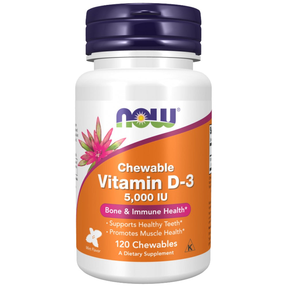 Vitamina D-3 5000 UI / 120 masticabile - 0