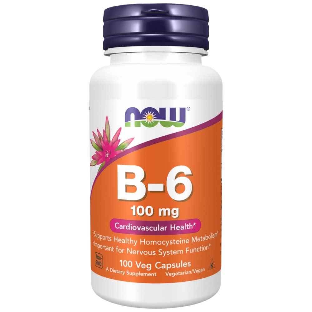 Vitamin B-6 100 mg - 100 капсули