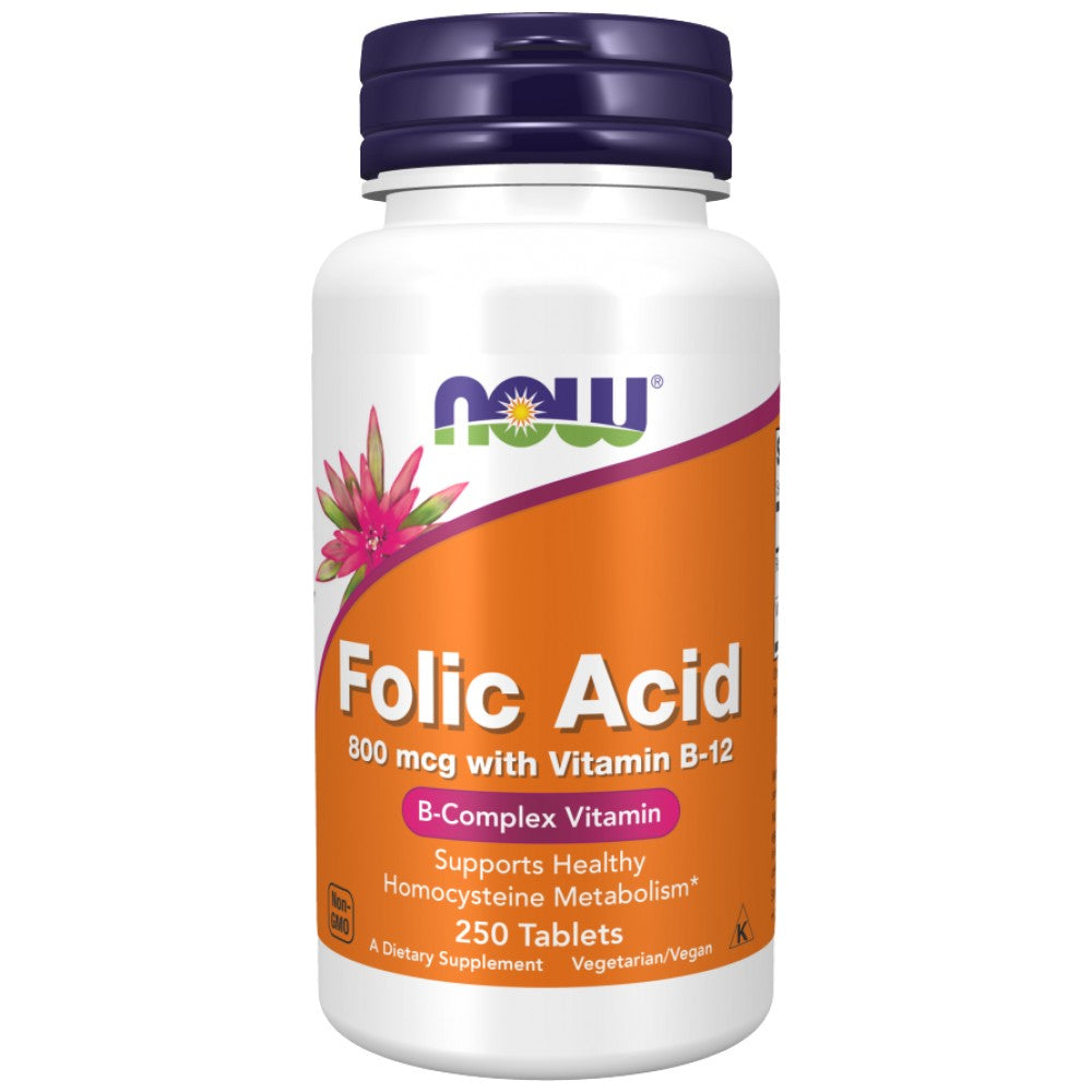 Folic Acid 800 mcg - 250 Таблетки