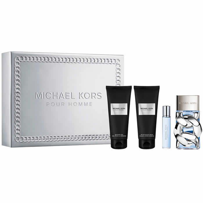 Michael Kors Pour Homme Eau De Perfume Spray 100ml Set 4 Pieces