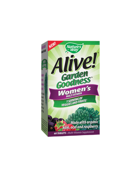 Alive! Garden Goodness Women's Multi - 60 Таблетки - Feel You