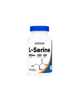 Памет и концентрация - Л-Серин (L-Serine), 500 mg/120 капсули Nutricost - Feel You