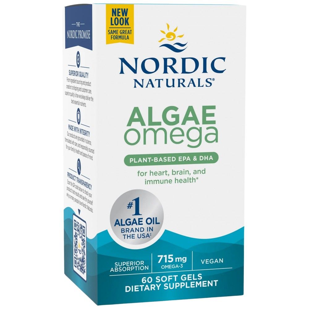 Algae Omega 715 mg - 120 Гел капсули