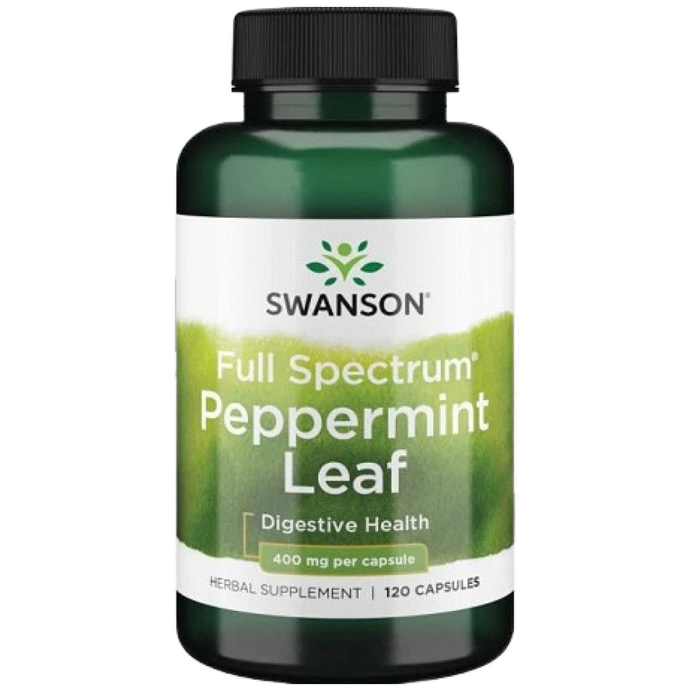 Full Spectrum Peppermint Leaf 400 mg 120 κάψουλες