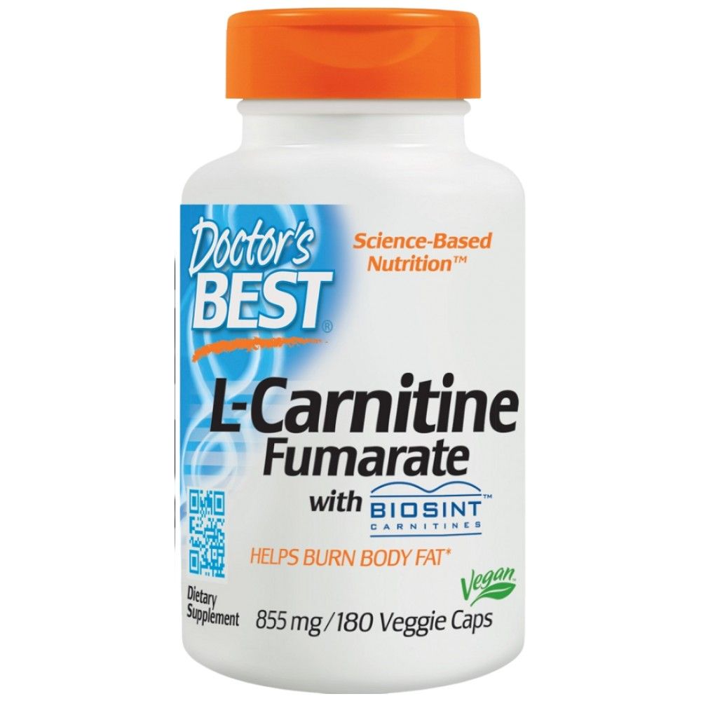 BEST L-Carnitine Fumarate 855 mg - 180 капсули