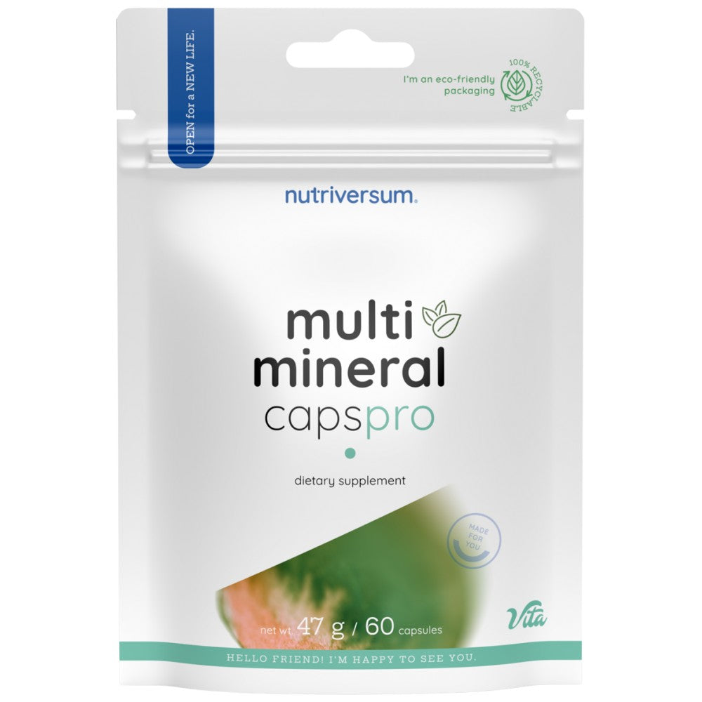 MultiMineral Caps Pro - 60 de capsule