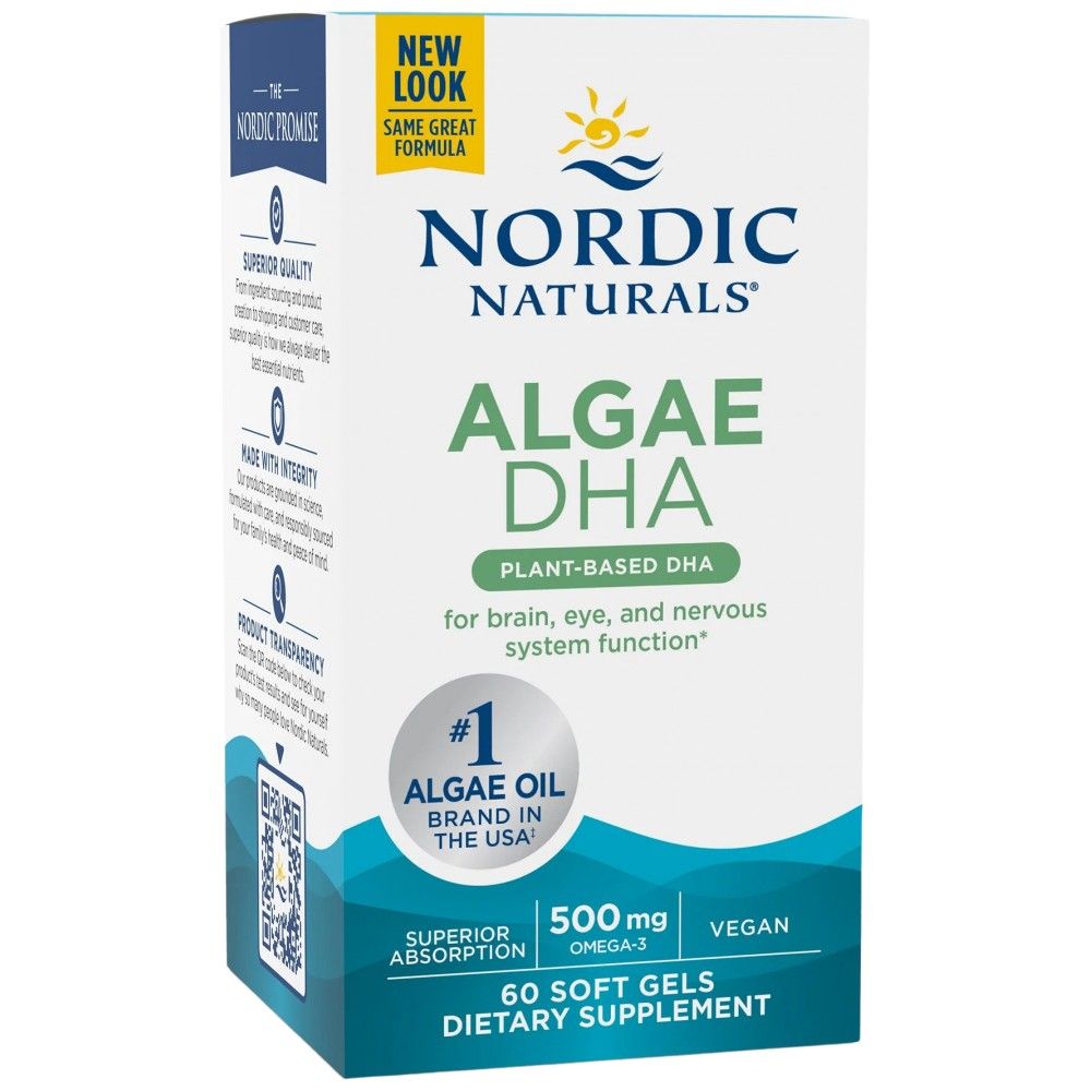 Algae DHA 500 mg - 60 Гел капсули