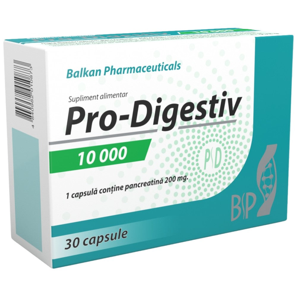 Pro-Digestiv 10000 | Pancreatin 200 mg - 30 капсули