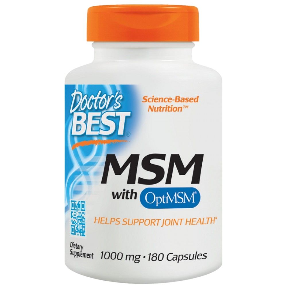 BEST MSM 1000 mg | With OptiMSM - 180 капсули