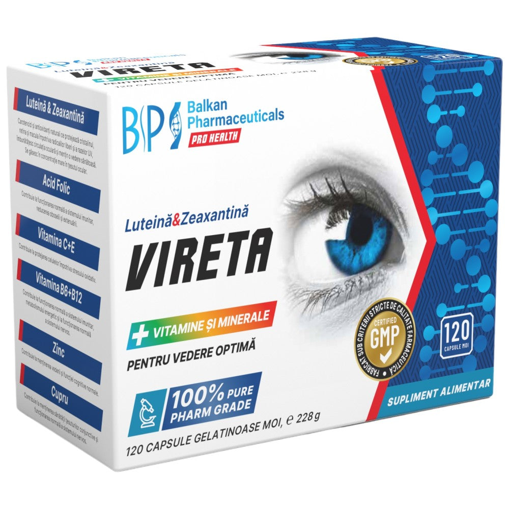 Vireta | Optimal Vision - 120 капсули