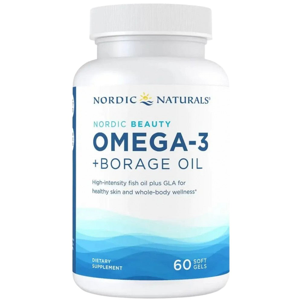 Nordic Beauty Omega-3 | Με λάδι Borage - 60 κάψουλες Gel