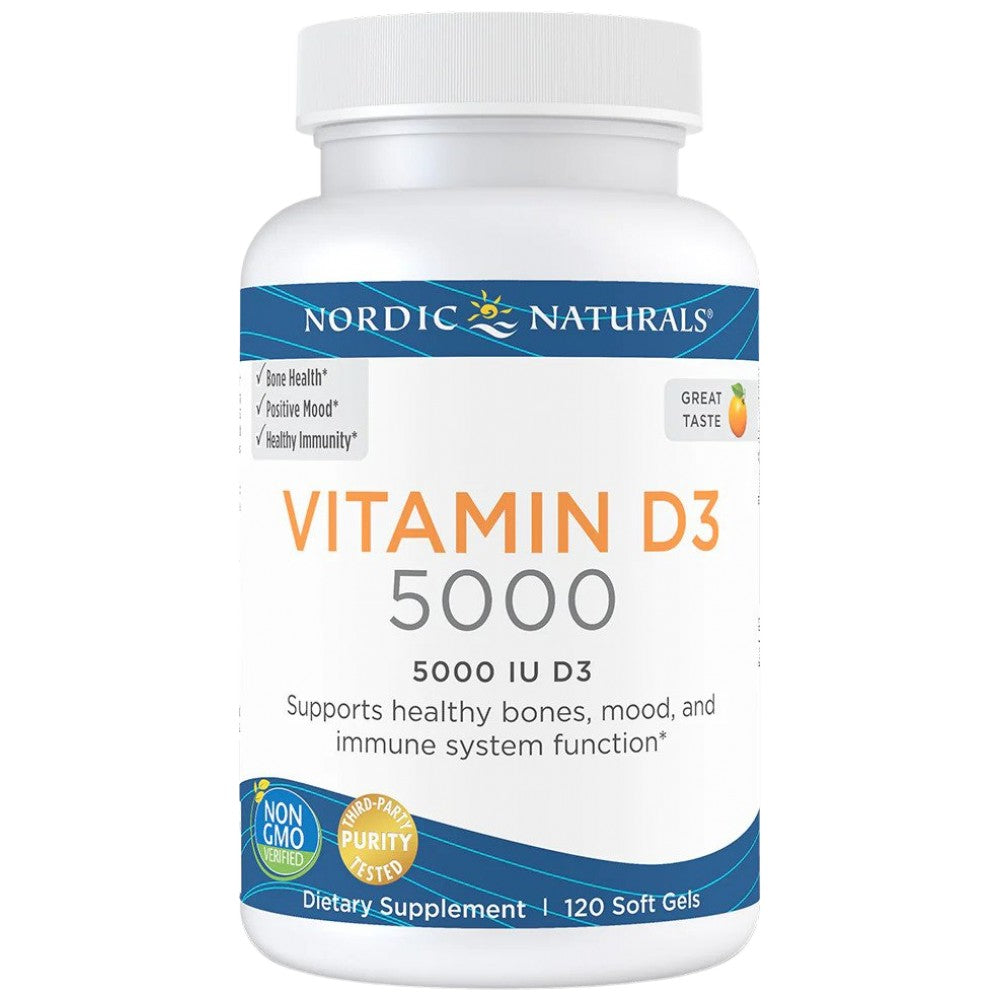 Vitamin D3 5000 IU 120 Гел капсули