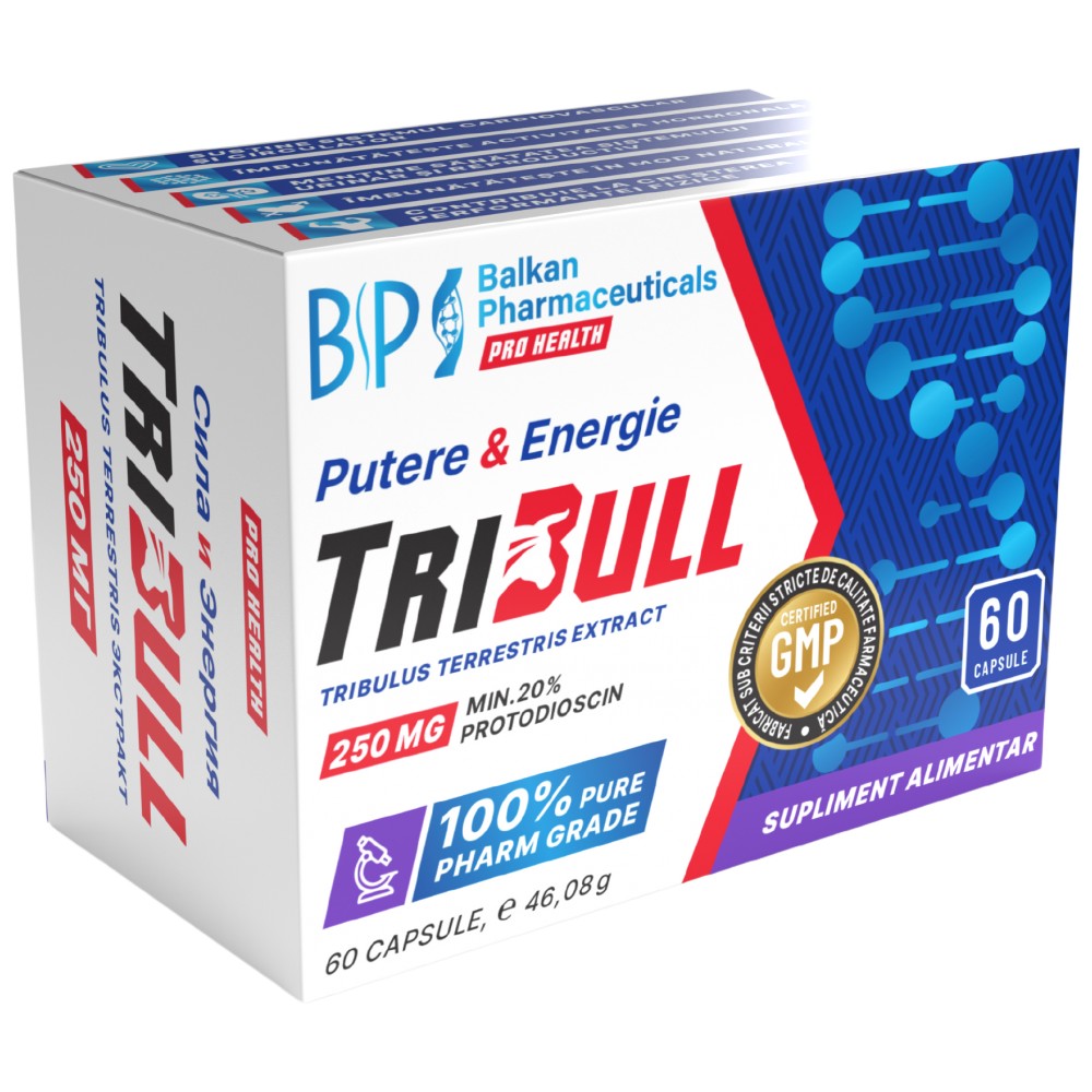 TriBul 250 mg | Εκχύλισμα Tribulus Terrestris - 60 κάψουλες