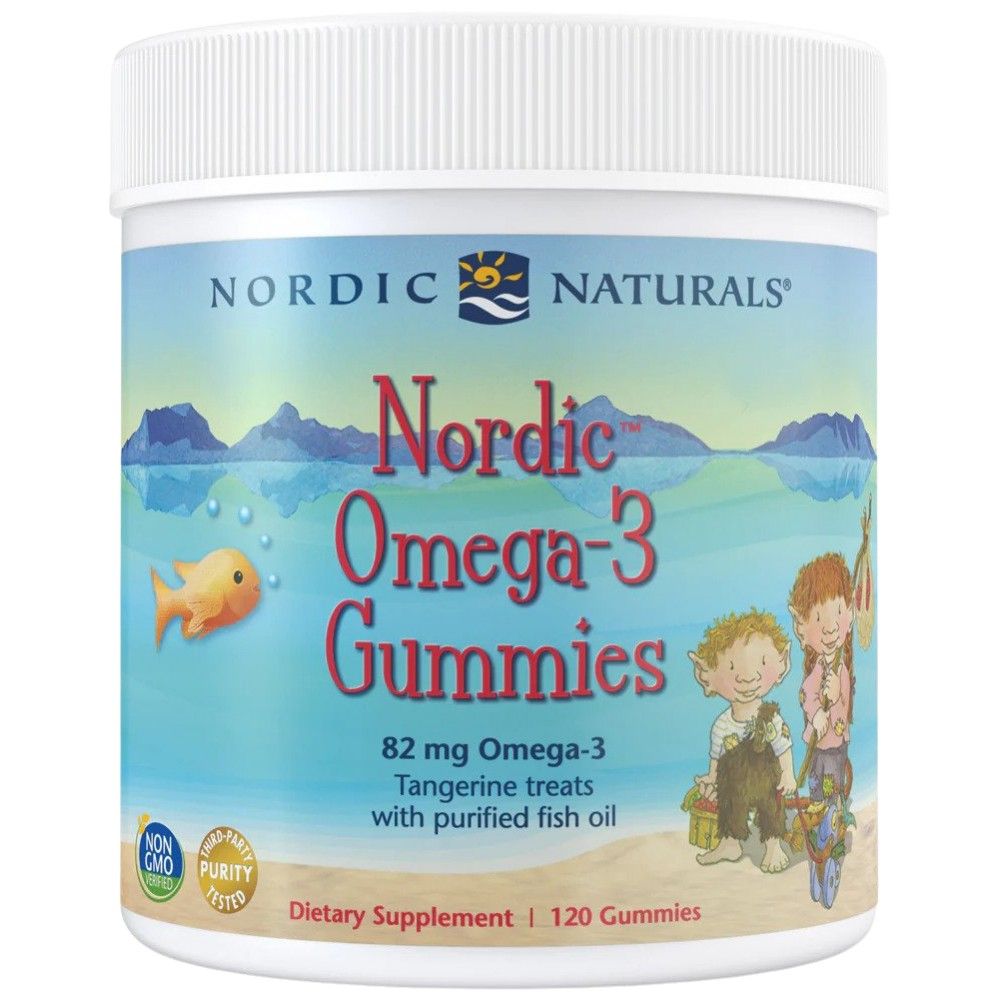 Nordic Omega-3 Gummies 82 mg - 120 желирани бонбони