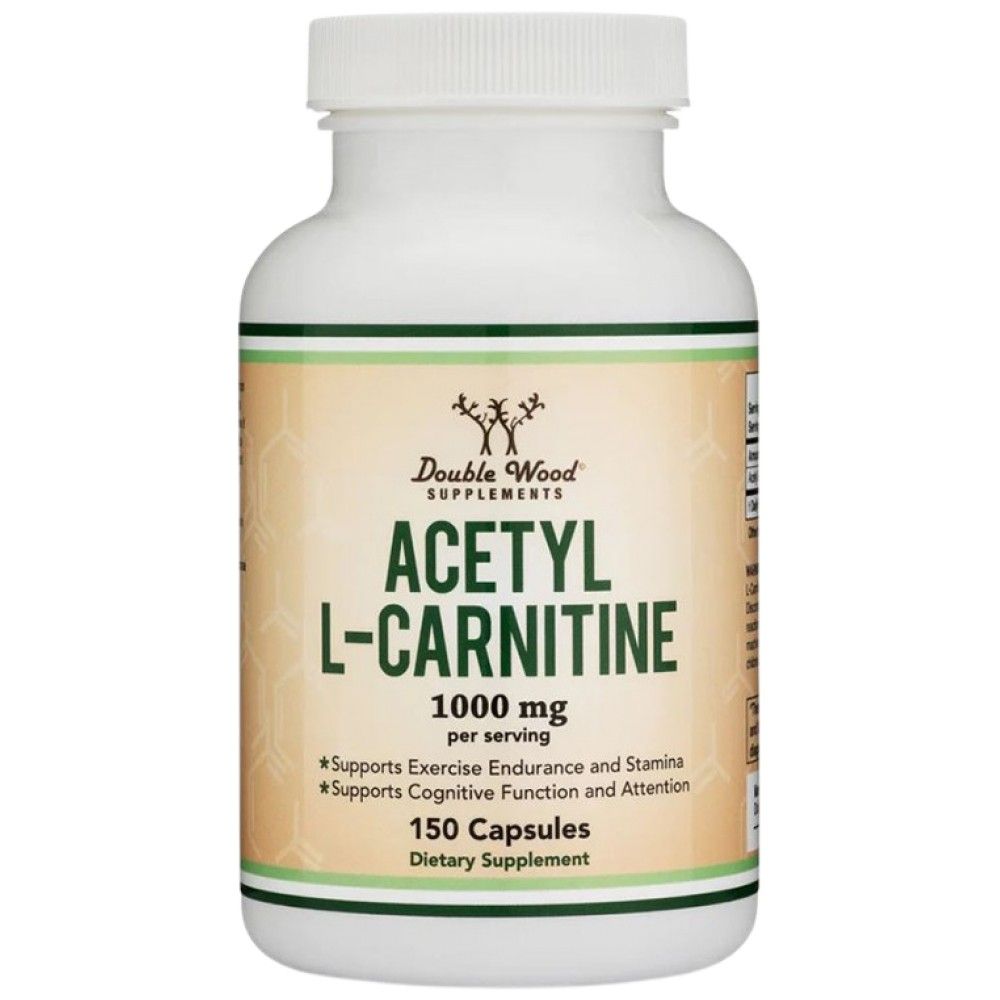 Acetyl L-Carnitine 1000 mg - 150 капсули