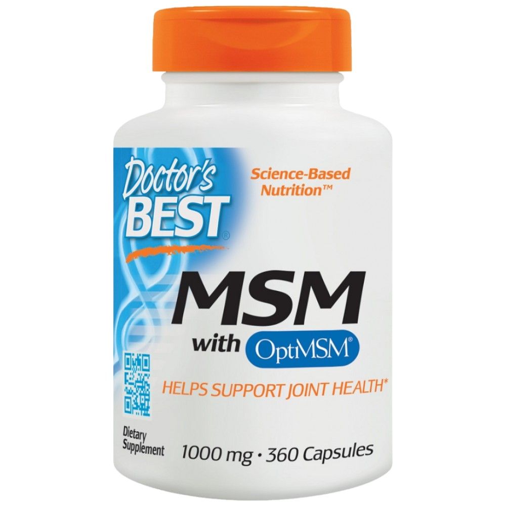 BEST MSM 1000 mg | With OptiMSM - 360 капсули