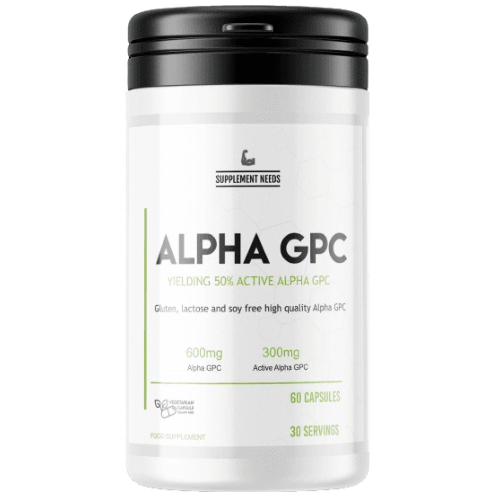 Alpha GPC 600 mg 60 капсули