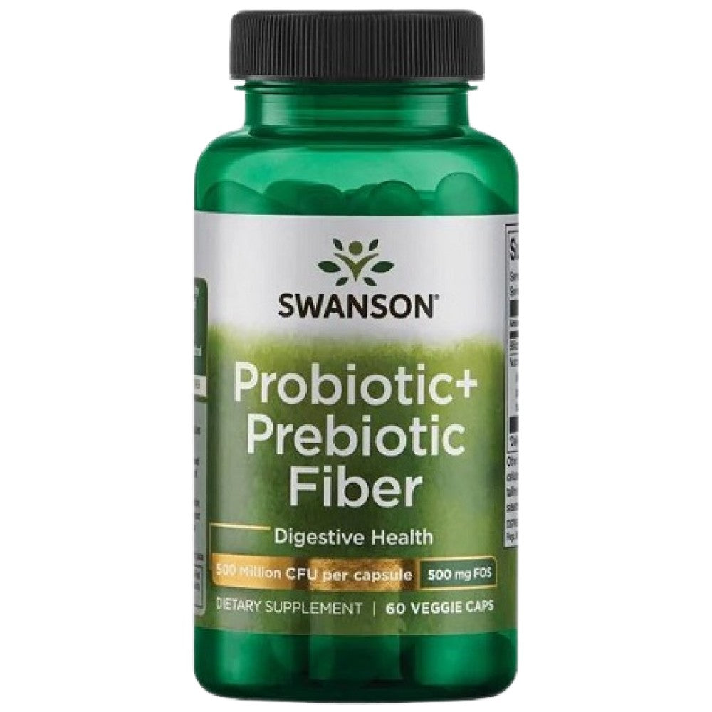 Probiotic+ Prebiotic Fiber 60 капсули