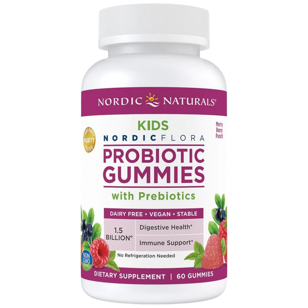 Probiotic Gummies Kids | 1.5 Billion Active Cells - 60 желирани бонбони