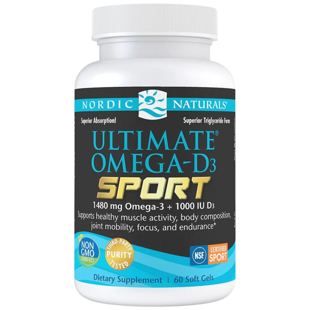 Ultimate Omega-D3 Sport 1480 mg - 60 capsule de gel