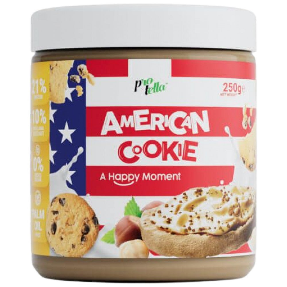 Proteina Cremă Proteină | Cookie american - 250 de grame