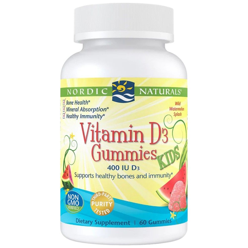 Vitamin D3 Gummies Kids 400 IU - 120 желирани бонбони