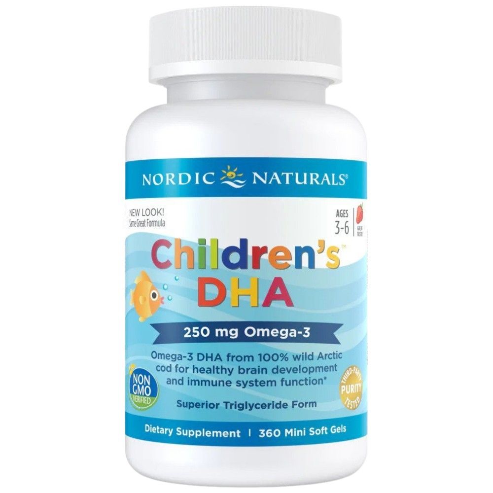 Children's DHA 250mg - 360 Гел капсули