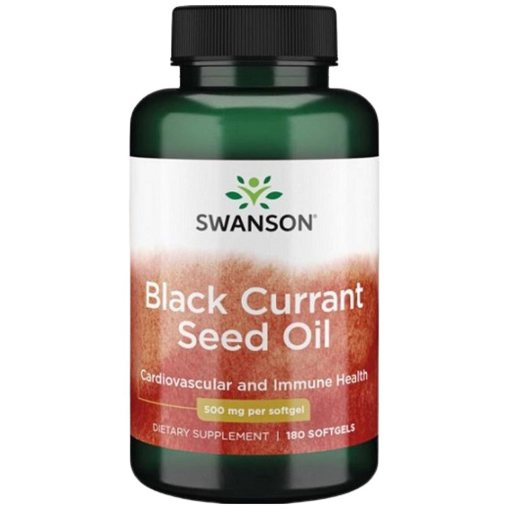 Black Currant Seed Oil 500 mg 180 Gel κάψουλες