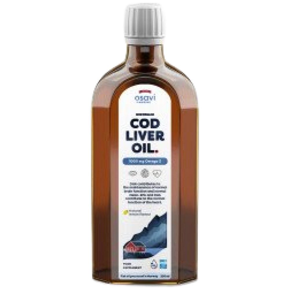 Norwegian Cod Liver Oil | Different Flavors Liquid Omega - 500 мл