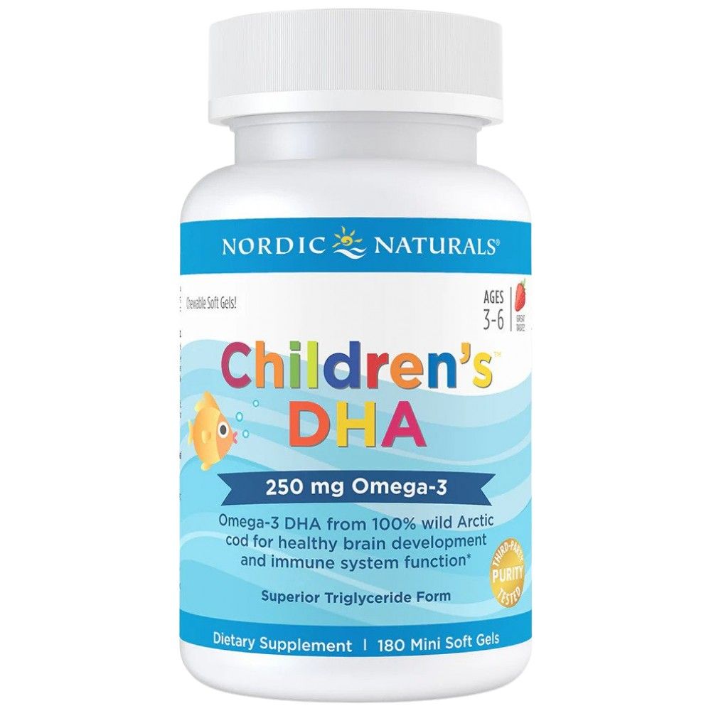 Children's DHA 250mg - 180 Гел капсули