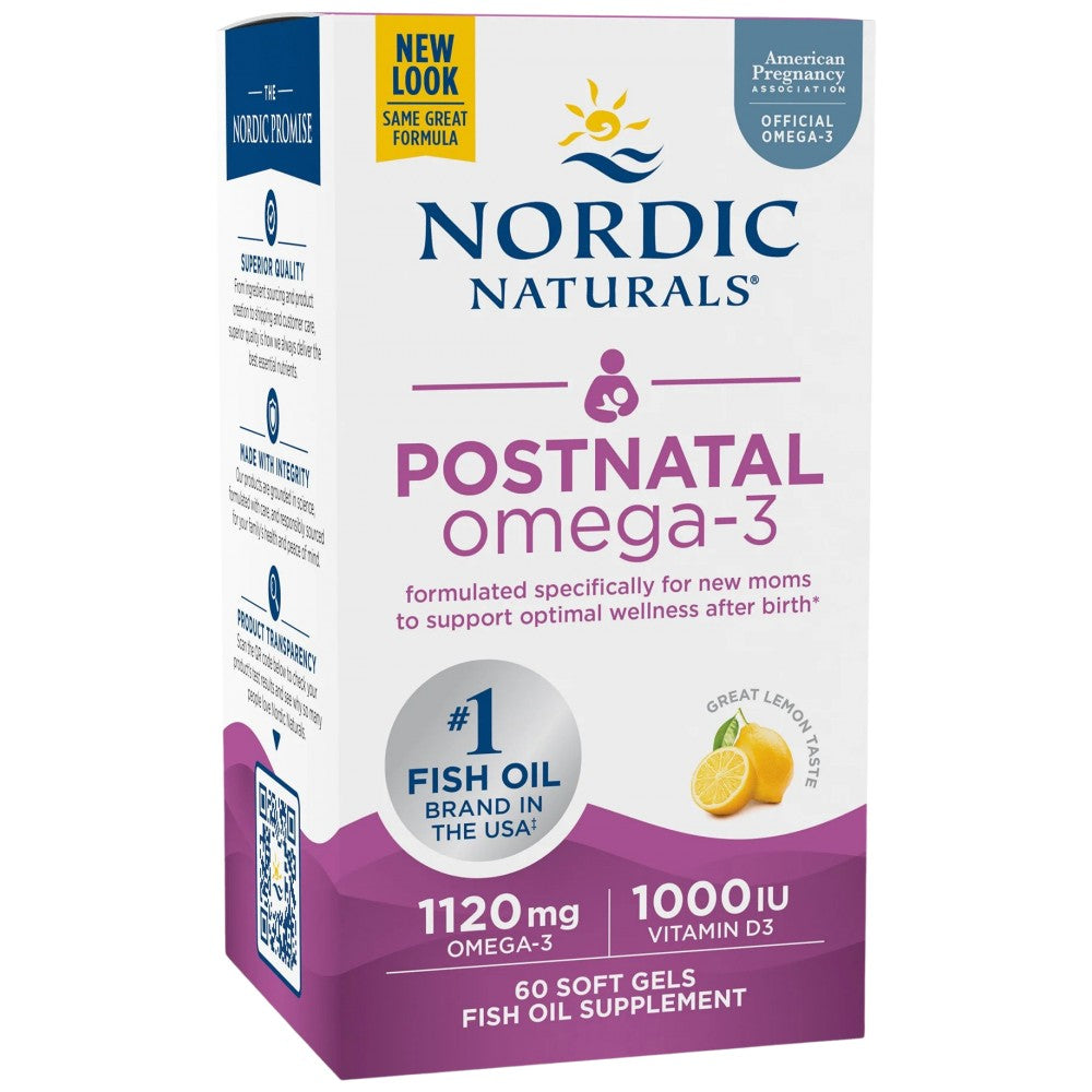 Postnatal Omega-3 - 60 Гел капсули