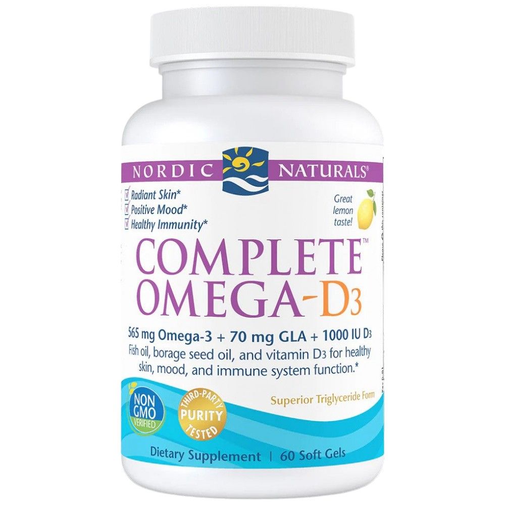 Complete Omega-D3 565 mg - 60 Гел капсули