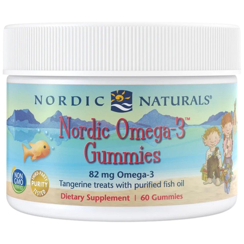 Nordic Omega-3 Gummies 82 mg - 60 желирани бонбони