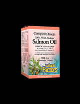 100% Wild Alaskan Salmon Oil Complete Omega - 90 Гел капсули