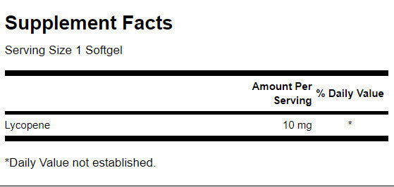 Lycopene 10 mg - 120 Гел капсули