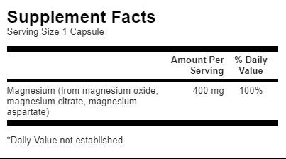 Triple Magnesium Complex 400 mg - 100 капсули