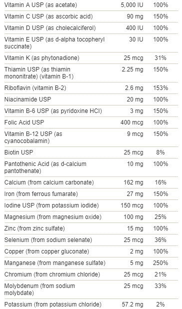 Multi with Iron - Century Formula - 130 Tablets