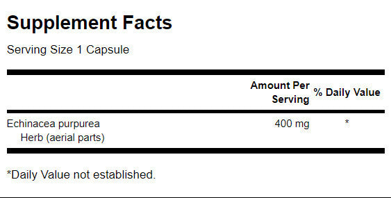 Echinacea 400 mg - 180 капсули