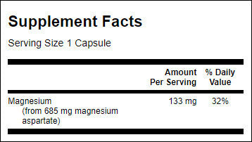 Magnesium Aspartate 685 mg - 90 капсули