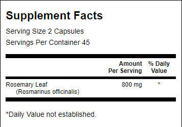 Rozmarin 400 mg - 90 capsule