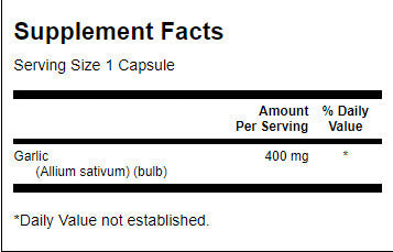 Full Spectrum Garlic 400 mg - 60 капсули