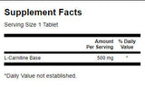 L-Carnitine 500 mg - 100 Таблетки