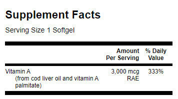 Vitamin A 10000 IU - 250 дражета