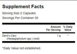 Devil's Claw 500 mg - 100 капсули